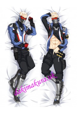 Soldier 76 - Overwatch Male Anime Dakimakura Japanese Hugging Body Pillow Cover
