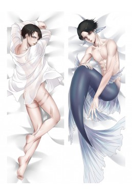Levi Ackerman - Attack on Titan character body dakimakura pillow cover
