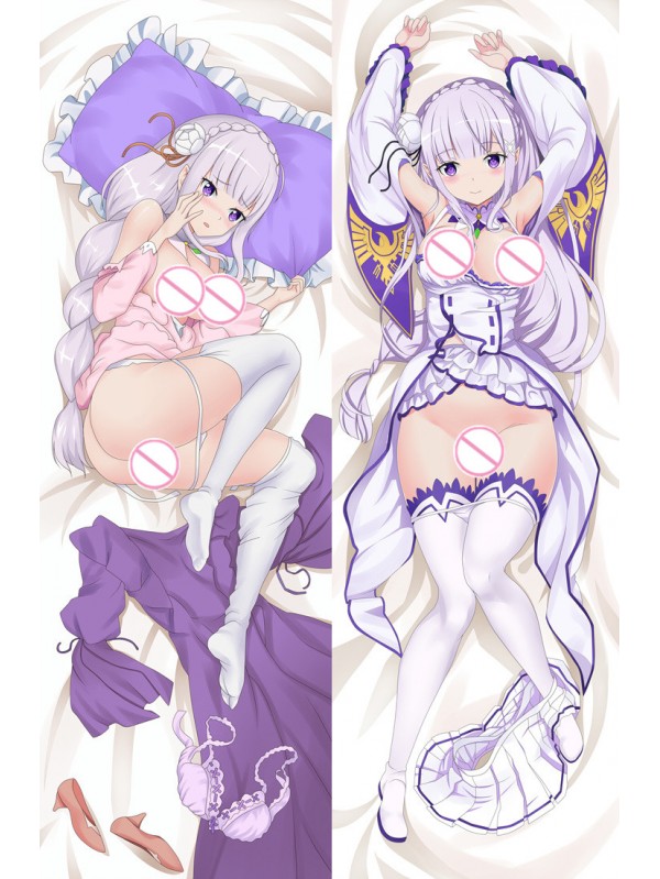 Emilia - Re:Zero Full body waifu japanese anime pillowcases