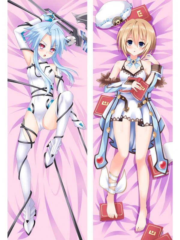 White Heart and Blanc - Hyperdimension Neptunia Japanese Love Body PillowCases