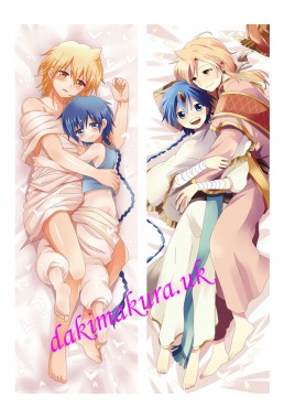 Alladin and Alibaba Saluja - Magi The Labyrinth of Magic Male Japanese anime body pillow anime hugging pillow case