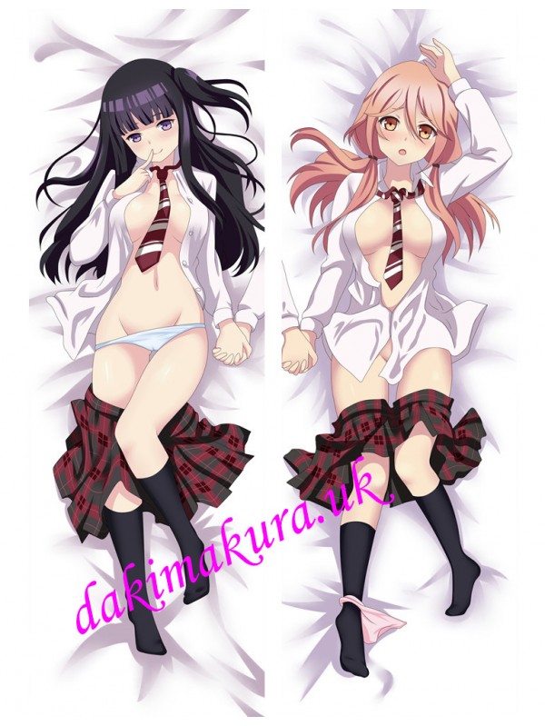 Hotaru Mizushina and Yuma Okazaki - NTR Netsuzou Trap Full body pillow anime waifu japanese anime pillow case