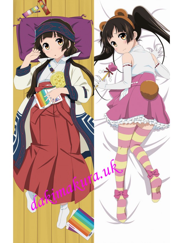 Machi Amayadori - Kuma Miko Girl Meets Bear Japanese anime body pillow anime hugging pillow case