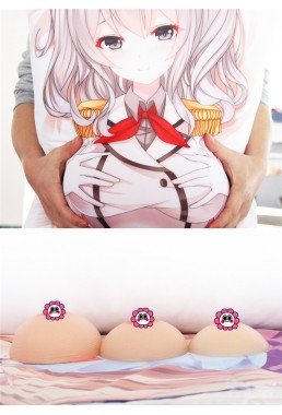 3D Sexy Oppai Japanese Dakimakura Inner Silicone Elastic Breast